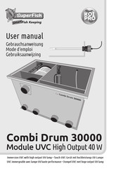 SuperFish KOI PRO Combi Drum 30000 Mode D'emploi