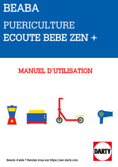 Beaba ZEN CONNECT Notice D'utilisation