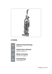 Cleanmaxx Z 09858 Mode D'emploi