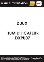 Duux DXPU07 Manuel D'utilisation