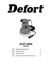 Defort DCP-150A Mode D'emploi