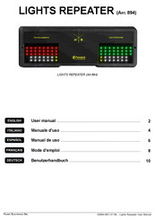 Favero Electronics 894 Mode D'emploi