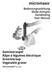 Micromaxx MD 14489 Mode D'emploi