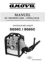 Anova SG65C Mode D'emploi