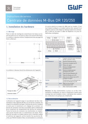 GWF M-Bus DR 250 Instructions De Service