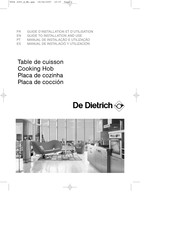 De Dietrich KIP711W Guide D'installation Et D'utilisation