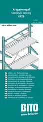 BITO 14997 Instructions De Montage Et D'utilisation