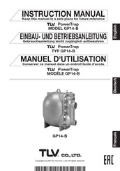 TLV PowerTrap GP14-B Manuel D'utilisation