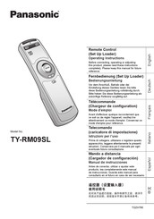 Panasonic TY-RM09SL Mode D'emploi