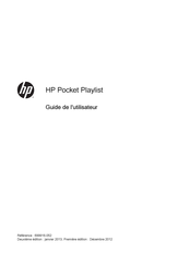 HP Pocket Playlist Guide De L'utilisateur