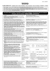 Toto NEOREST Guide D'installation