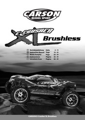 Carson E-CRASHER XL Brushless Mode D'emploi