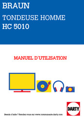 Braun 5427 Manuel D'utilisation