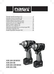 Narex ASR 200-3SB BASIC Mode D'emploi Original