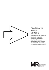 Mr VC 100 E Instructions De Service