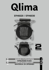 Qlima EFH6030 Mode D'emploi