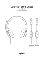 Logitech ZONE WIRED Guide D'installation