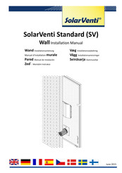 SolarVenti Standard SV20 Manuel D'installation