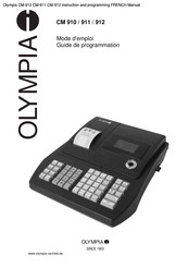 Olympia CM 912 Mode D'emploi