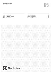 Electrolux EHF65451FK Notice D'utilisation