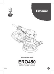 Erbauer ERO450 Instructions D'origine