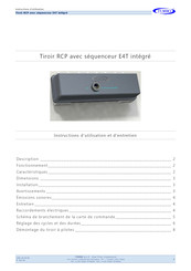 Turbo EcoNet Plus Ec++LS Instructions D'utilisation Et D'entretien