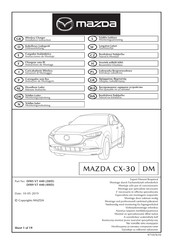 Mazda DFR5 V7 440 Instructions De Montage