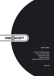 oneConcept Craft Coffee Mode D'emploi