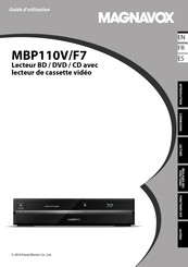 Magnavox MBP110V Guide D'utilisation