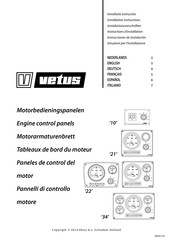 Vetus MP22BW12A Instructions D'installation