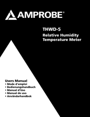 Amprobe THWD-5 Mode D'emploi