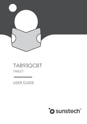 Sunstech TAB93QCBT Mode D'emploi