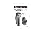 Remington PowerClean TITANIUM R-1000 Guide D'utilisation Et D'entretien