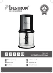 Bestron KITCHEN HEROES AKC200 Mode D'emploi