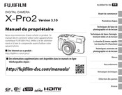 FujiFilm X-Pro2 Manuel Du Propriétaire