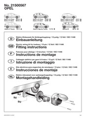 Hak-System 21500567 Instructions De Montage