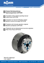 Rohm CAPTIS-M Traduction Du Manuel D'utilisation Original