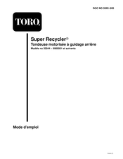 Toro Super Recycler 20044 Mode D'emploi