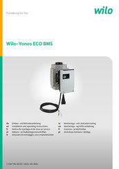 Wilo Yonos ECO BMS Notice De Montage Et De Mise En Service