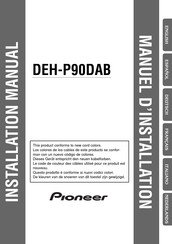 Pioneer DEH-P90DAB Manuel D'utilisation