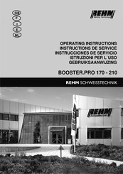 REHM BOOSTER.PRO 170-SET1 3175 Instructions De Service