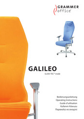 GRAMMER OFFICE GALILEO GLIDE-TEC Guide D'utilisation