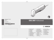 Bosch GSG 300 Professional Notice Originale
