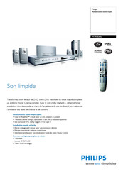 Philips HTR5000 Guide De Mise En Route