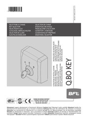 BFT Q.BO KEY Instructions D'installation