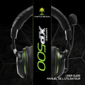 Turtle Beach EAR FORCE XP500 Manuel De L'utilisateur