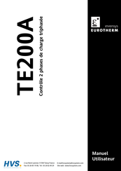 HVS EUROTHERM TE200A Mode D'emploi