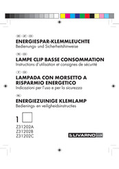 LIVARNO LUX Z31202C Instructions D'utilisation Et Consignes De Sécurité