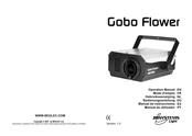 JB Systems Light Gobo Flower Mode D'emploi