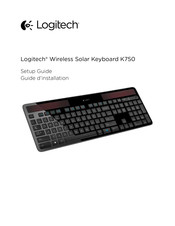 Logitech K750 Guide D'installation
